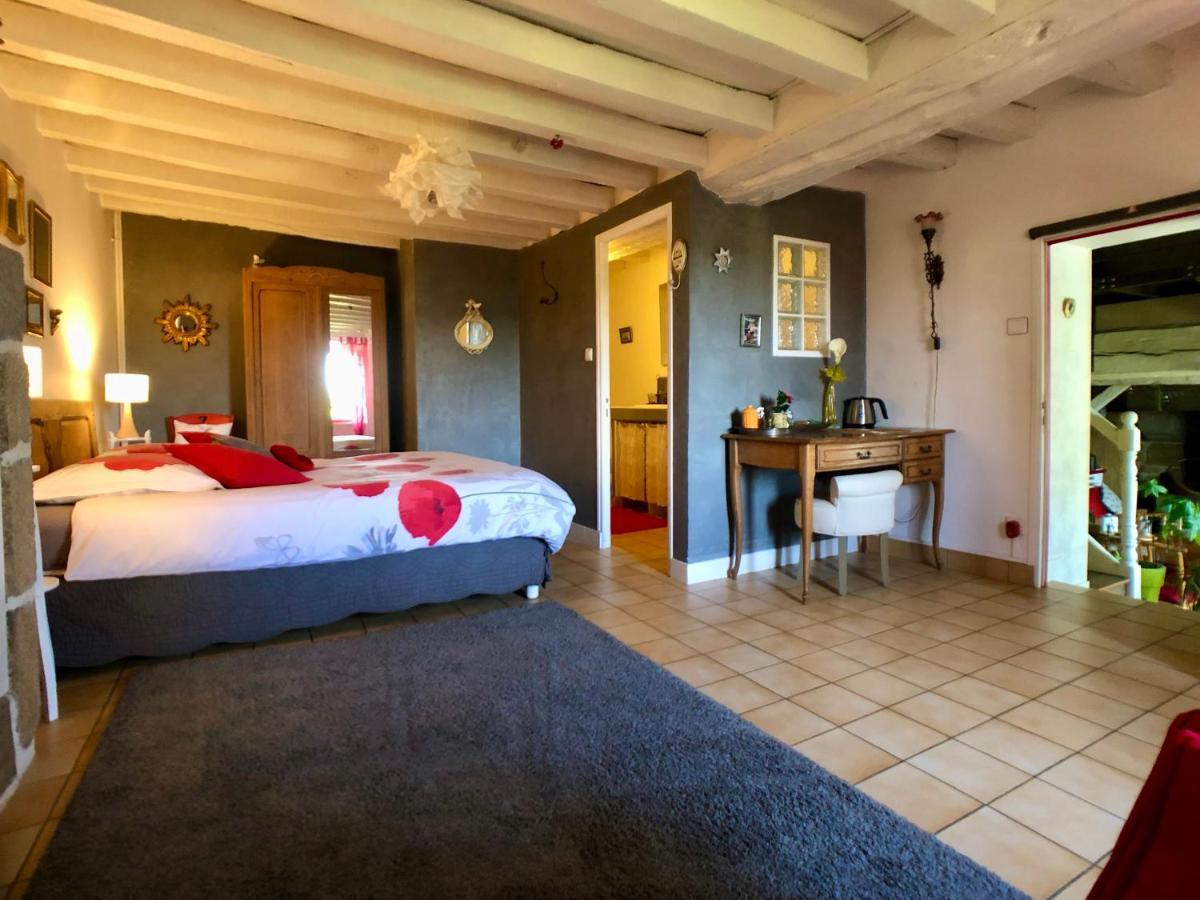 Chambre Les Anges proche Mont Saint-Michel, Maison d'hôtes l'Angevinière Saint-Laurent-de-Terregatte Exterior foto