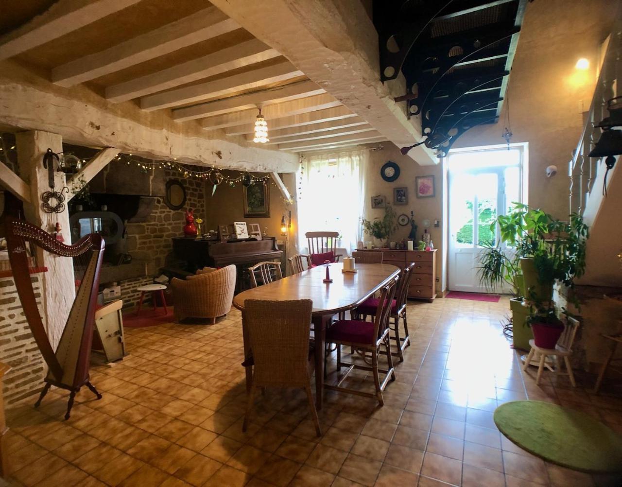 Chambre Les Anges proche Mont Saint-Michel, Maison d'hôtes l'Angevinière Saint-Laurent-de-Terregatte Exterior foto
